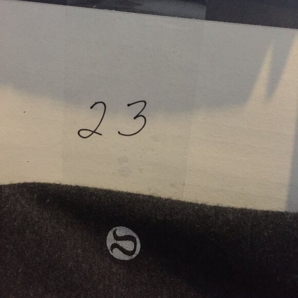 Lululemon Womens S Top Dark Gray Long Sleeve Wrap Front Crossover - Picture 9 of 9